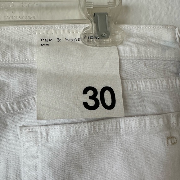 RAG & BONE Dre Capri White Size 30 BNWT - Picture 9 of 11